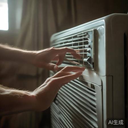 检查空调开关是否打开