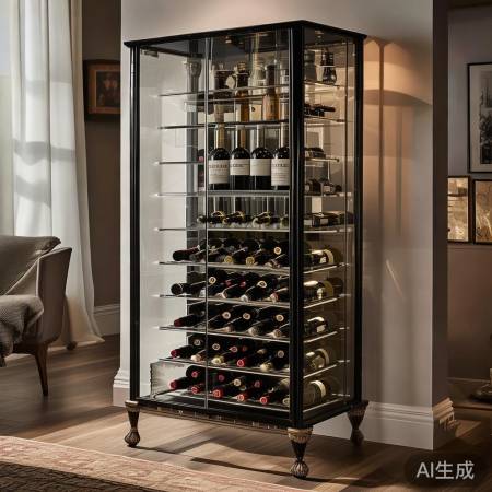 酒柜设计有讲究，复古现代任选