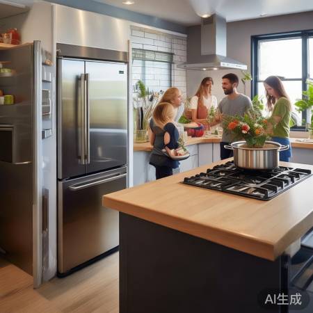 冰箱灶具巧搭配