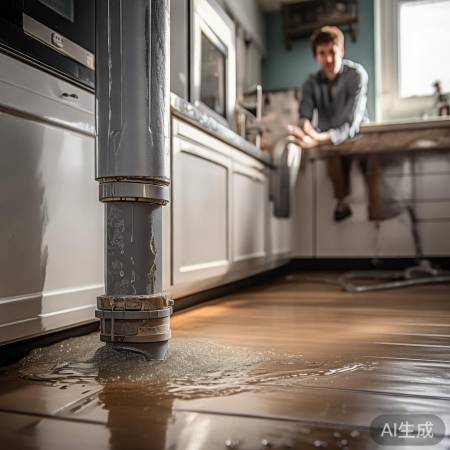 热水器泄漏，关闭阀门找专业人员