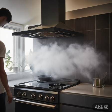 检查油烟机排烟效果