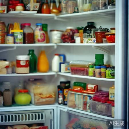 冰箱过满，启动声响大