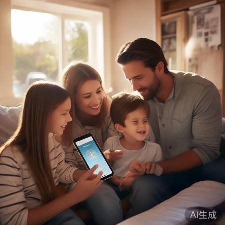 “指纹锁，家长安全神器”