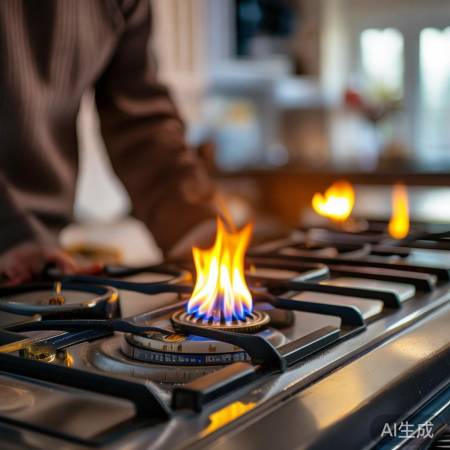 燃气灶安装后需测试火焰稳定性