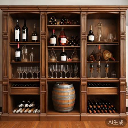 酒柜摆件大小适中