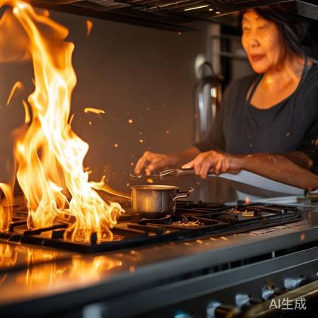 澳柯玛燃气灶，防溢省心，烹饪技