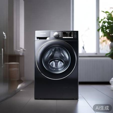 “节能静音，三星洗衣机”