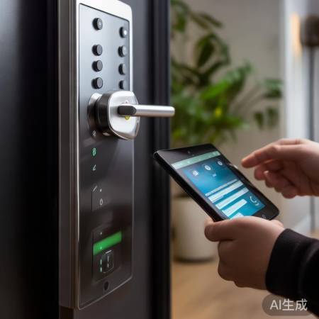 “智能锁,遵照说明书使用”