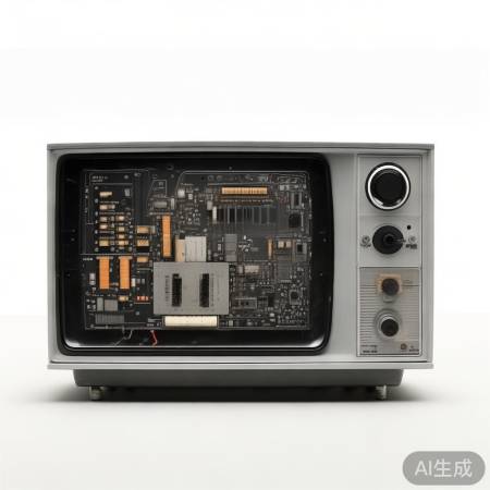 黑白电视电源:交流直流两用