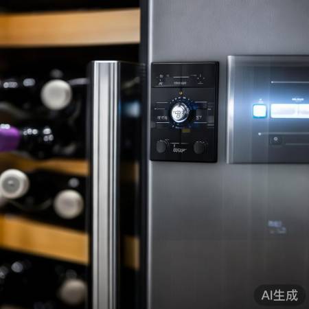 调整红酒柜温控