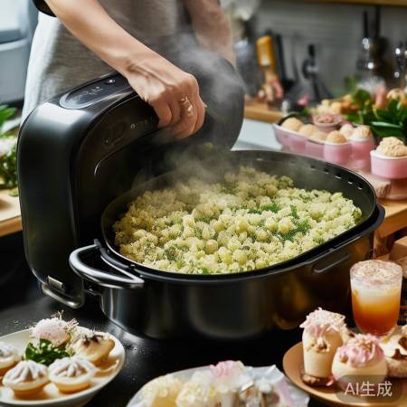 空气炸锅烘桂花香