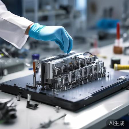 更换电极步骤完成