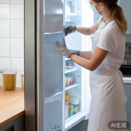 冰箱定期清洁保健康