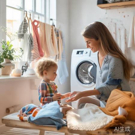 儿童洗衣机，自然实用选款