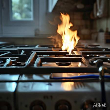 燃气灶响,疑管道问题