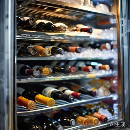 清洁酒柜，红酒水平放
