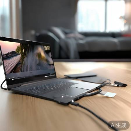 USB连接，线缆传输