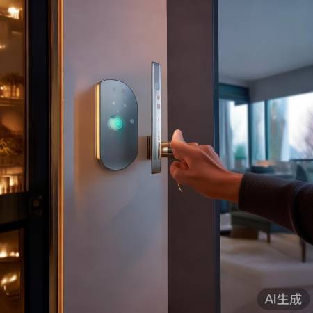 高端指纹锁，智能联动，懒癌福音