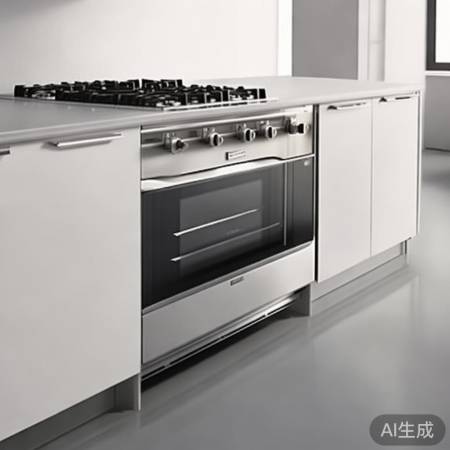 镶入式灶台，厨房空间更宽敞