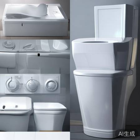 智能马桶冲水按钮布局