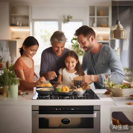 集成灶安装简单,烹饪便捷