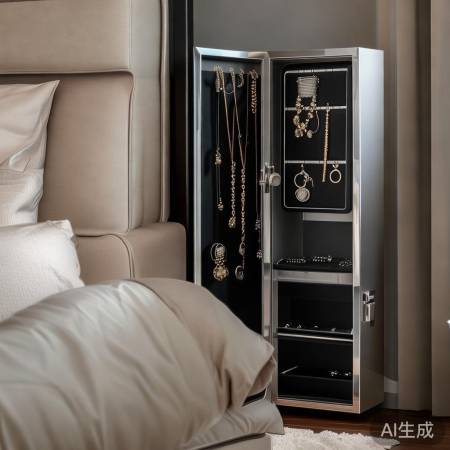 床头柜保险柜,首饰安心家