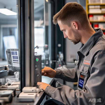 专业认证，严格三检一保，指纹锁