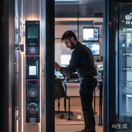 莱州指纹锁,技术先进,安全可靠