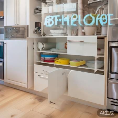 “收纳柜设计巧，保持整洁美观”