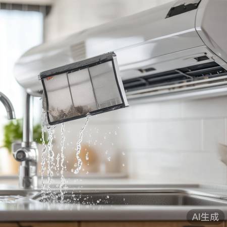 空调洗澡,滤网清新