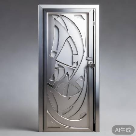 防盗门通风美观设计