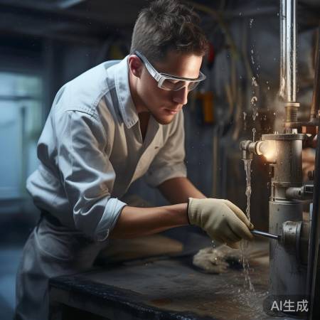 拧螺丝防水小心