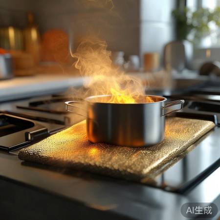 燃气灶垫板护锅底