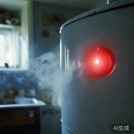 热水器亮红灯,安全隐患大