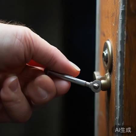 轻插钥匙,勿用力过猛