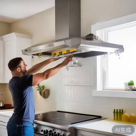 抽油烟机水平安装检查