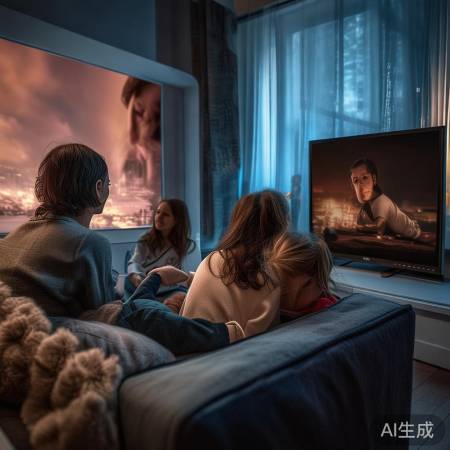 客厅大小与电视尺寸匹配