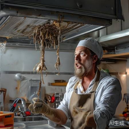 抽油烟机定期清洗,防患未然