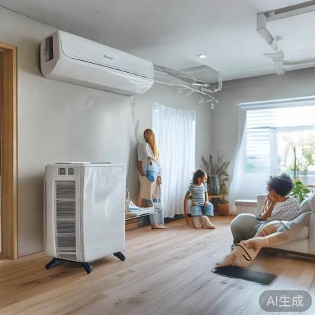 中央空调,一机多用,省空间