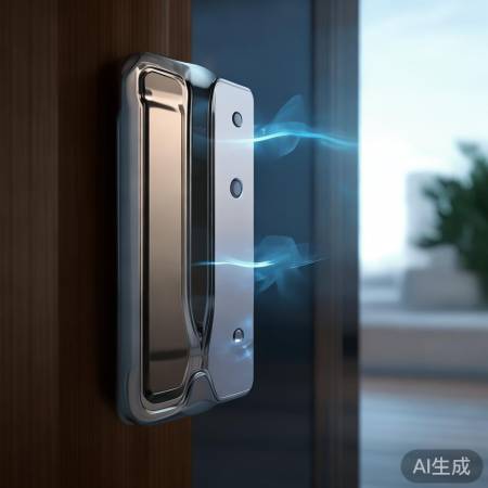 指纹锁电池续航强，科技省电。