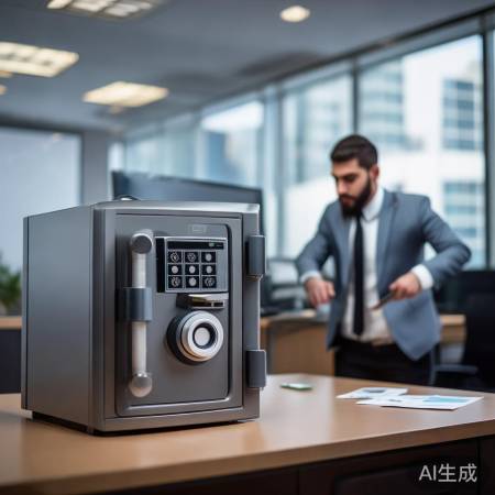 保险柜钥匙，企业安全防线