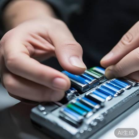 安装新电池，正负极对准