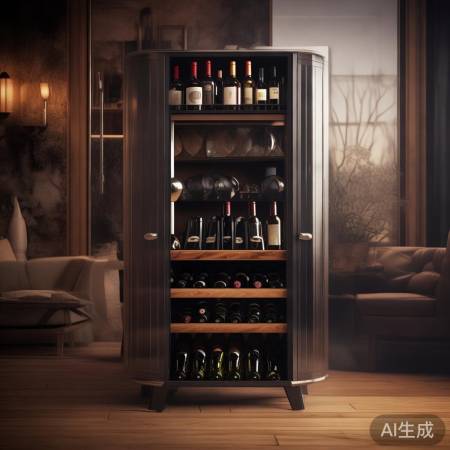 现代酒柜：简约生活仪式感