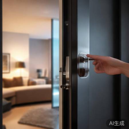 “指纹一按，门开生活”