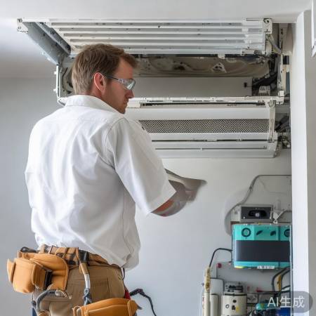 中央空调安装需专业师傅