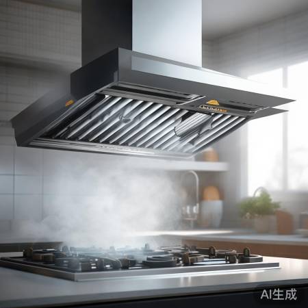 美大油烟机，结构优良排油烟
