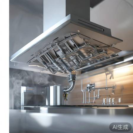 美大油烟机，高效排烟系统