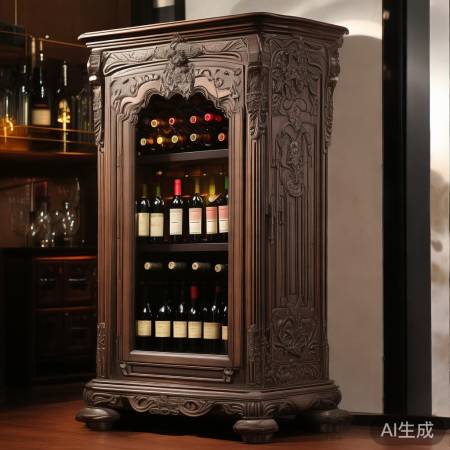 红酒柜艺术感十足