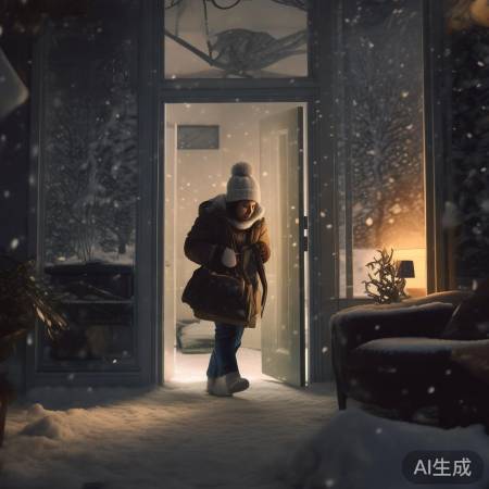 自动锁：冬日温暖门开