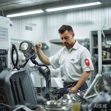 专业认证,规范维修